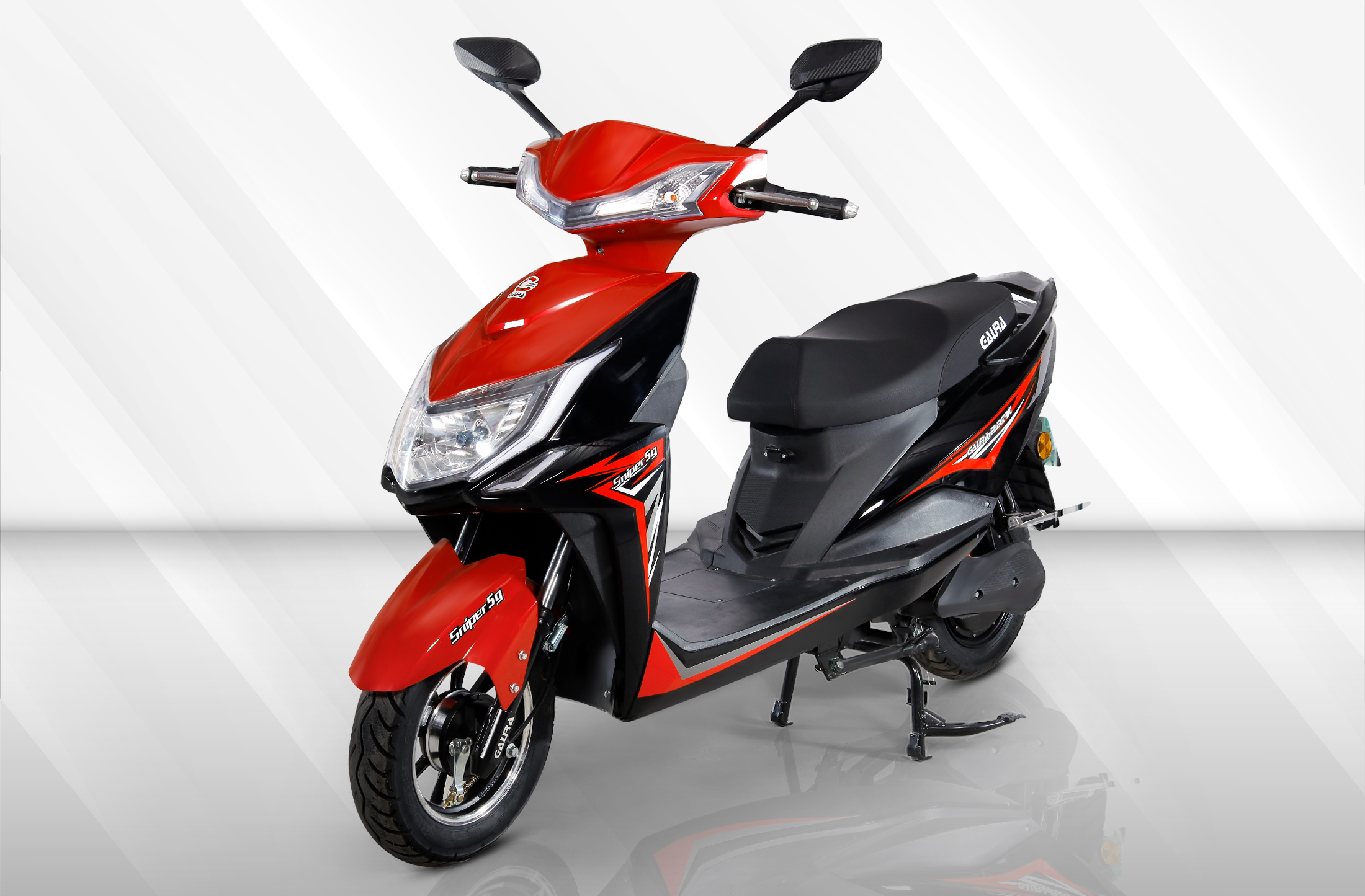 Gaura Sniper 5G Li Prime electric scooter available at DKK Perambalur industrial showroom for Perambalur Ariyalur Trichy route commuters