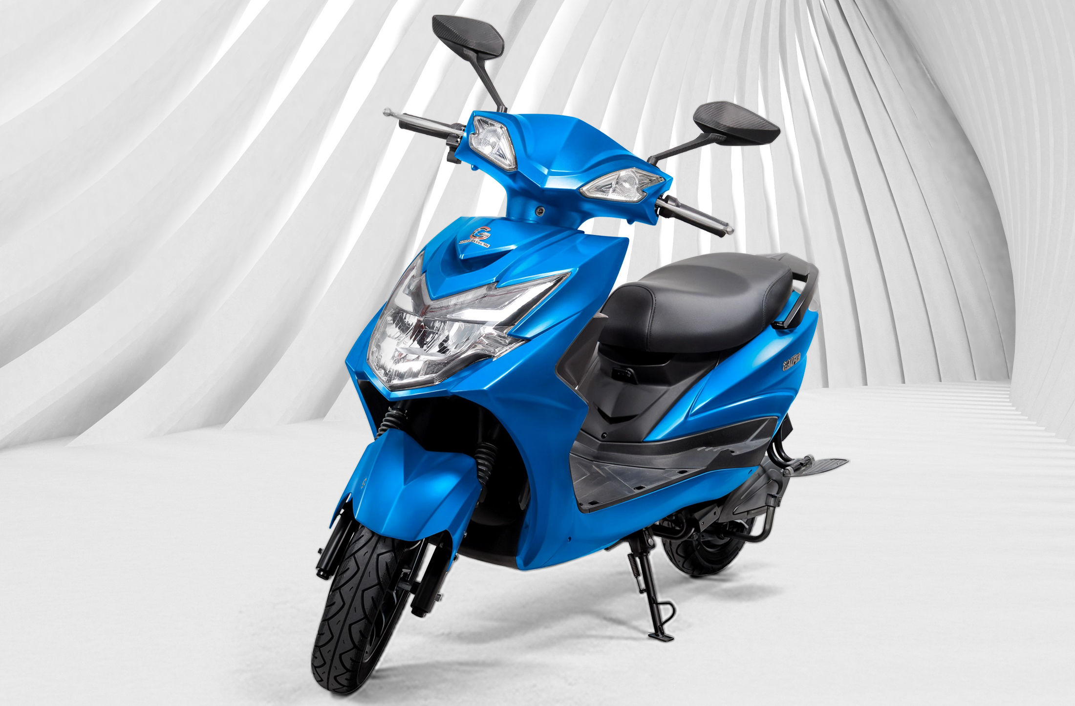 Gaura G6 high speed electric scooter available at DKK Perambalur industrial showroom for Perambalur Ariyalur Trichy route commuters